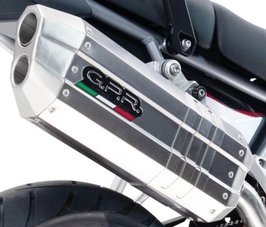 Hyper Sonic Inox Aprilia Caponord 1200 Slip-on