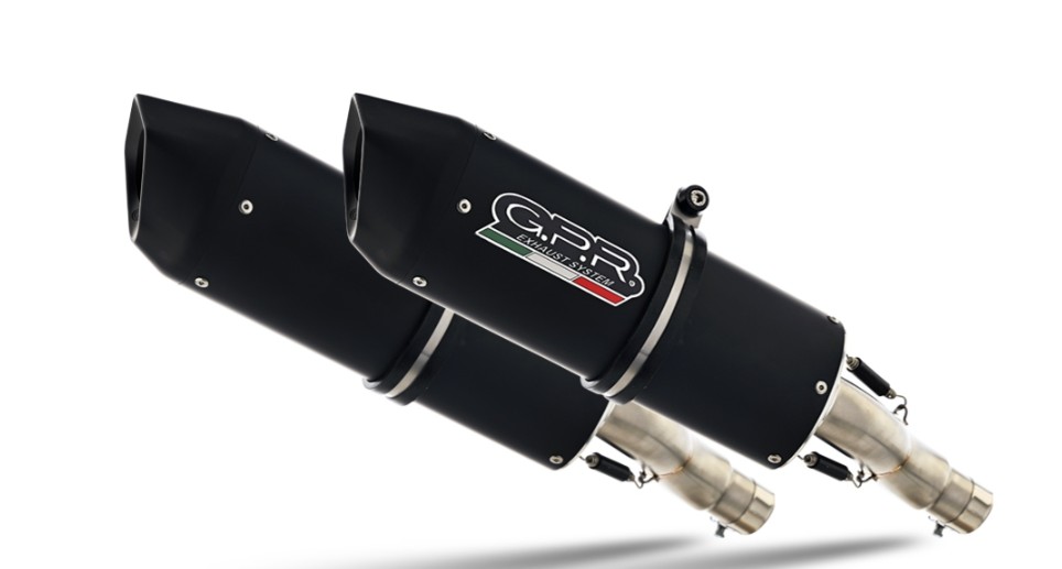 GPR FURORE NERO APRILIA RSV 1000 R - FACTORY 2006/10 DUAL SLIP-ON