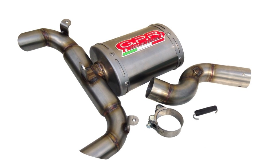 GPR Classic Line Alu Oval Suzuki GSR 400 2006-11 Slip On Endschalldämpfer Auspuff