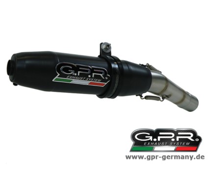 GPR Deeptone Nero Royal Enfield Classic 350 2022/2023 e5 Slip-on