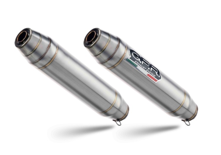 GPR DEEPTONE INOX BUELL XB 9 2003/07 reverse line DUAL SLIP-ON