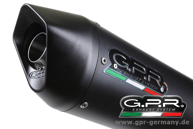 GPR FURORE EVO4 NERO BMW F 900 XR/R 2020/21 e5 SLIP-ON HOMOLOGIERT