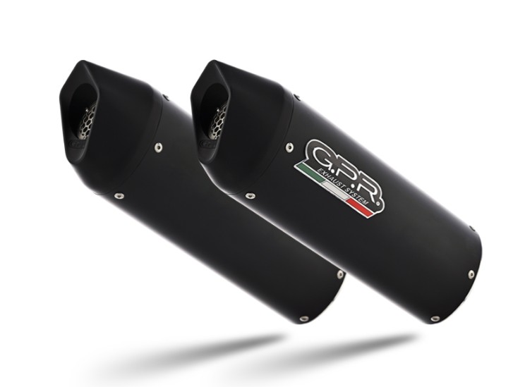 GPR Furore Evo4 Nero Bmw K 1600 Gtl 2021/2023 e5 Double Slip-on