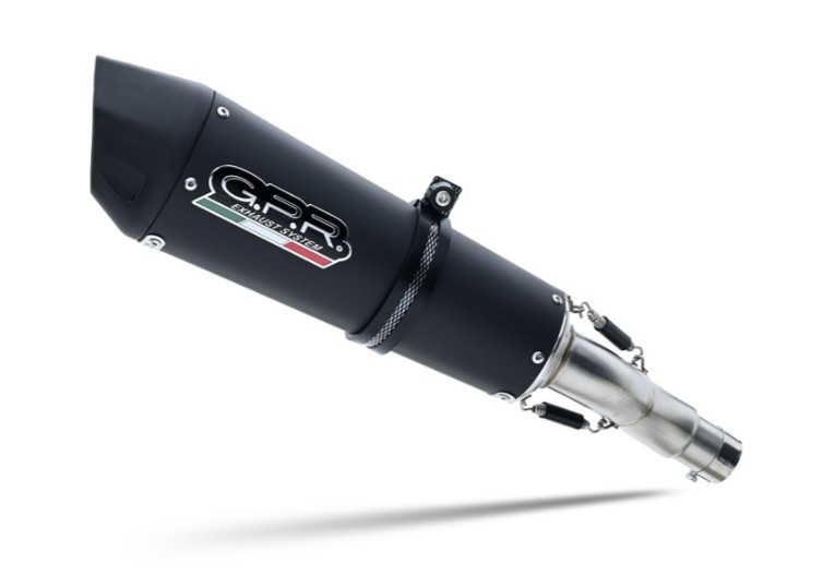 GPR GP EVO4 BLACK TITANIUM MV AGUSTA BRUTALE 800 DRAG 2017/20 -RR e4 Slip On