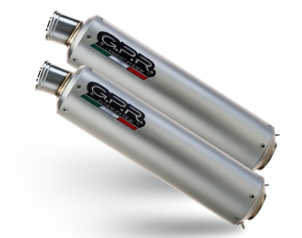 Inox Tondo Honda Fmx 650 Double Slip-on