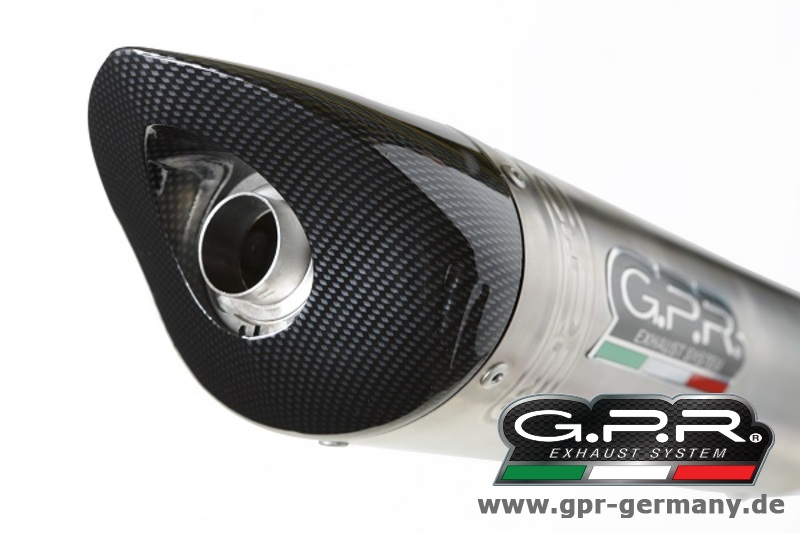 GPR TIBURON TITANIUM SUZUKI GSX-R 1000 R 2021 e5 Slip On