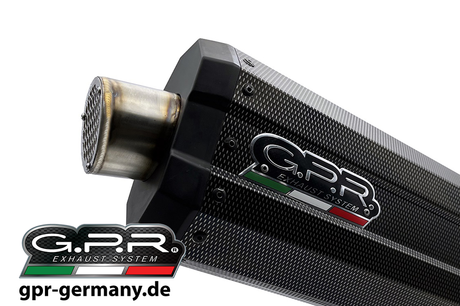 GPR DUNE Poppy Bmw F 750 Gs 2021/2023 e5 Slip-on