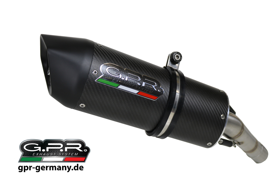 GPR FURORE NERO BMW S 1000 R 2014/16 HOMOLOGIERTER AUSPUFF MIT LINK PIPE